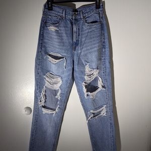 Distressed mom jeans - American Eagle (6)